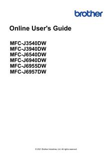 Brother MFC J6957DW manual. Camera Instructions.